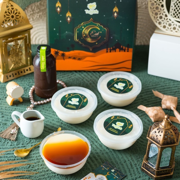 

Limited! Eid Mubarak Hampers Idul Fitri Lebaran Ramadhan Tasty Tofu - Box of 4 - Jahe Light New