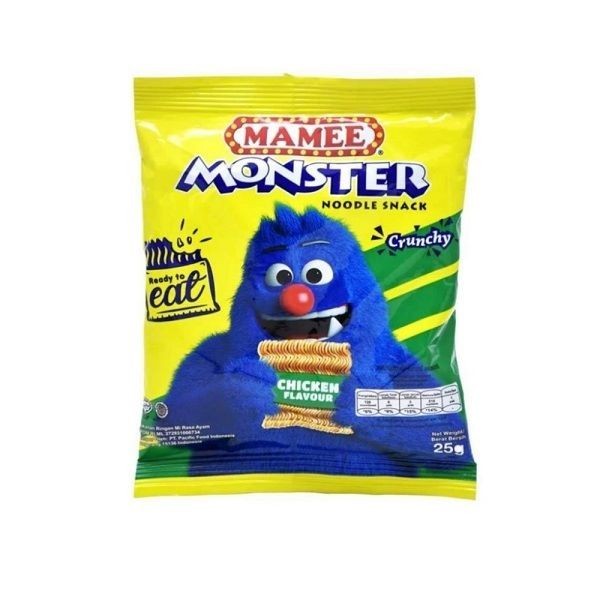 

MAMEE MONSTER NOODLE SNACK CHICKEN FLAVOUR 8X25G