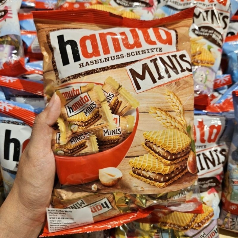 

Hanuta Nis Hazelnut Biscuit 200Gr Exp 18Mei24