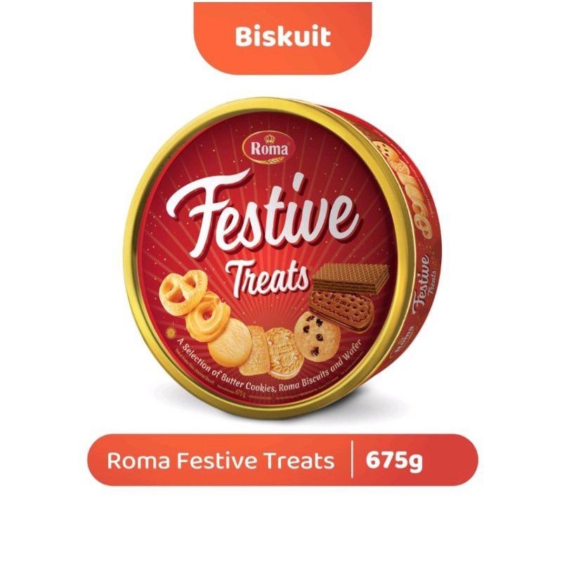 

Roma Festive Treats 675Gr