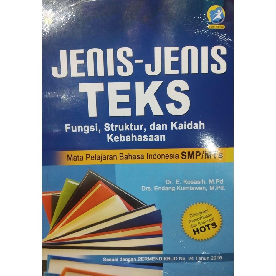 Bahasa Indonesia, Jenis-Jenis Teks: Fungsi, Struktur dan Kaidah Kebahasaan SMP/MTS