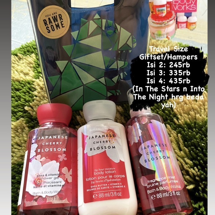 

Giftset / Hampers Travel Size Bath And Body Works (Bbw)