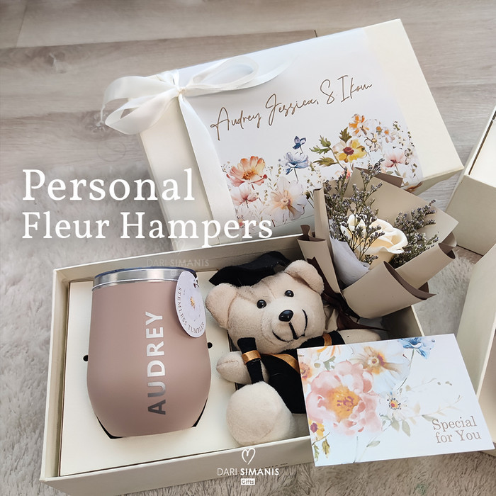 

Premium Personal Fleur Hampers - Souvenir Graduation Kado Ulang Tahun