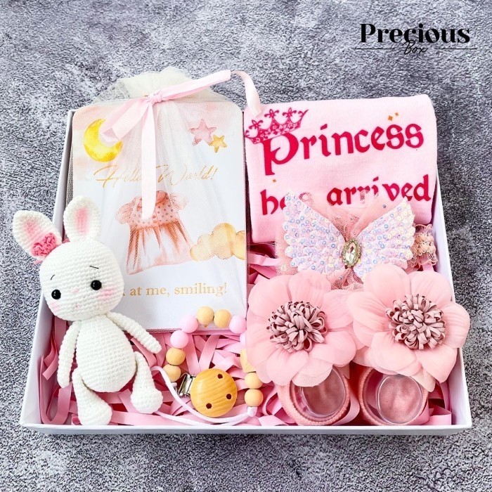 

Newborn Pink Hampers Baby Girl Gift Kado Custom Premium Anak Bayi