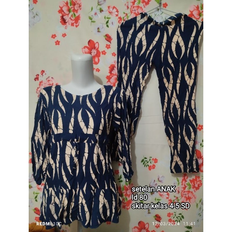 daster / baju masak / setelan babydoll / baju tidur pl / preloved