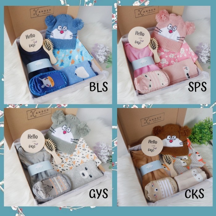 

Xander Crafts Hampers Kado Bayi Baby Hadiah New Born Cewek Cowok