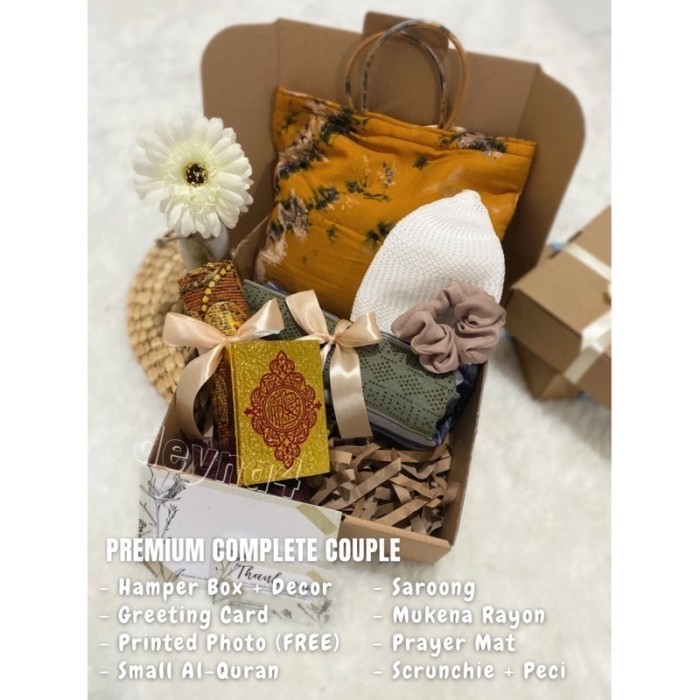 

Kado Pernikahan Alat Shalat Beserta Al-Quran! Hampers Wedding Tahlilan