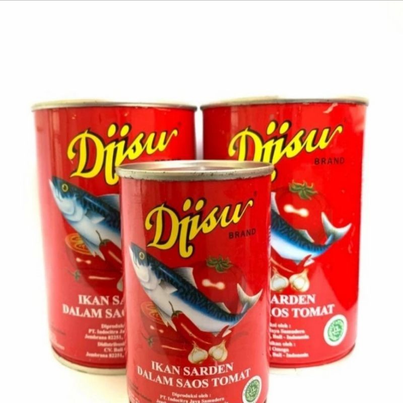 

Sarden Djisu Saus Tomat 425 gr