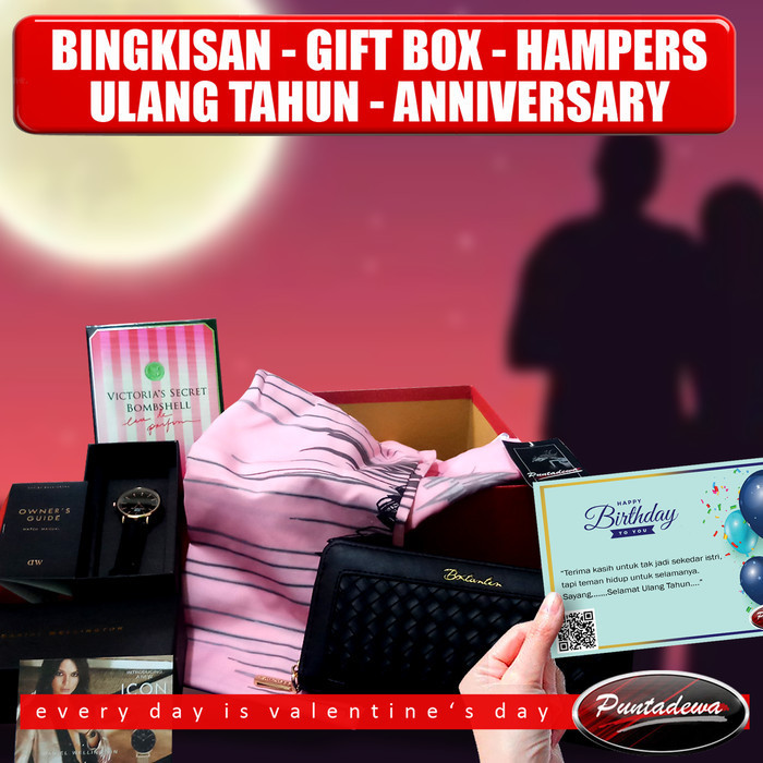 

Kado Ultah Cewek-Gift Box Valentine Anniv Pacar Istri Wanita Teman