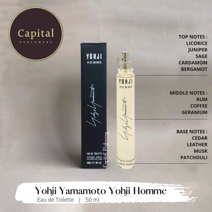 Yohji Yohji Yamamoto Edt 50 Ml