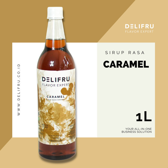 

Delifru Syrup Caramel - Sirup Karamel 1 Liter