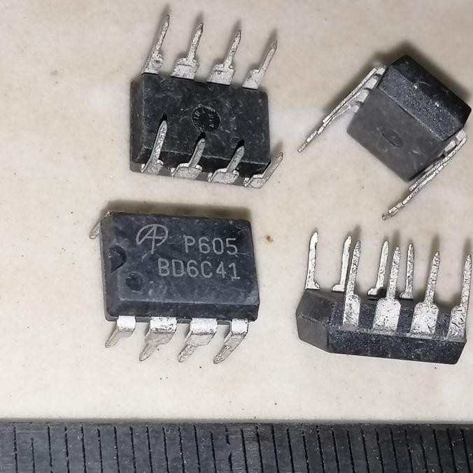 (STEL) AO P605 AOP605 P 605 DUAL CHANNEL MOSFET COMPLIMENTARY IC DIP-8