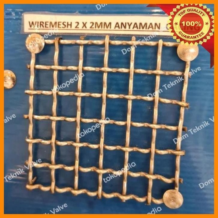 

(dtek) kawat wiremesh anyaman cacing 2mm x 2mm x 5 meter stainless