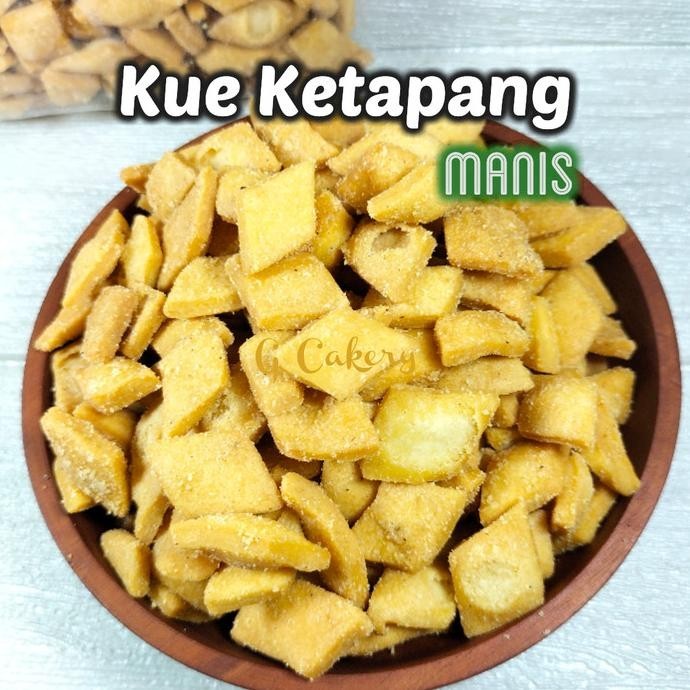 

New Kue Ketapang / Biji Ketapang Khas Betawi Stok Terbatas