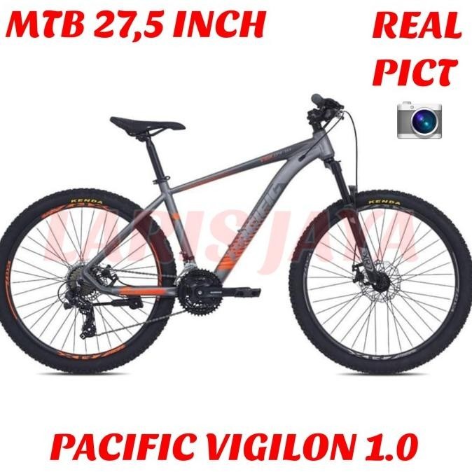 Best Seller Sepeda Gunung Pacific Vigilon 1.0 Mtb 27,5 Pacific Vigilon Alloy 6061 Berkualitas