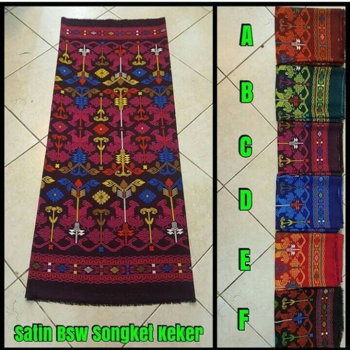 Kain Songket Bali Asli