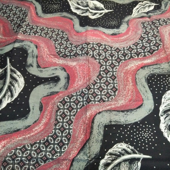 Kain Jarik Batik Dobby Serian Warna Merah Batik Asli Solo