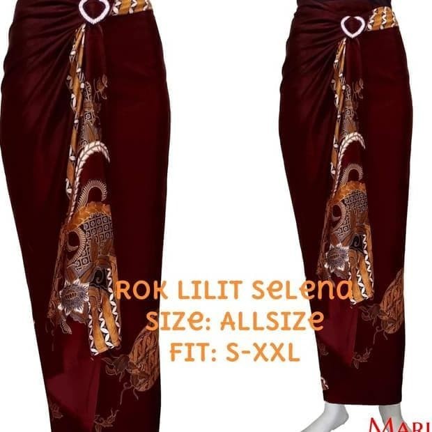 Rok Lilit Batik / Sarimbit / Kain Serut / Bawahan Kebaya Terpercaya