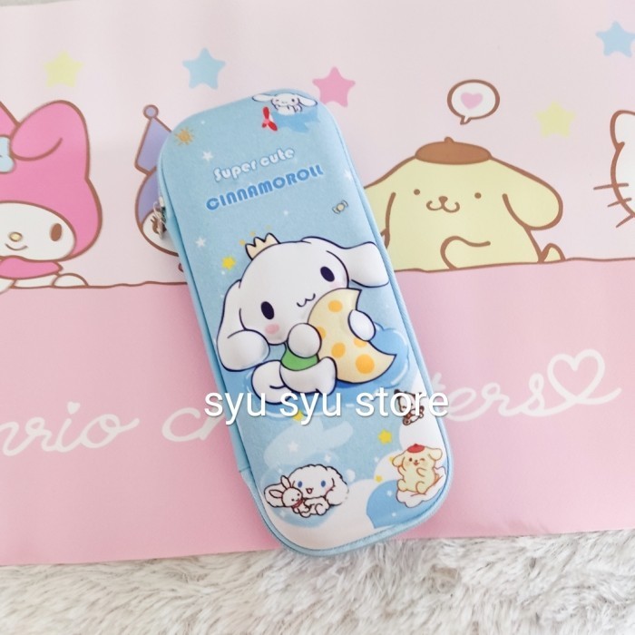 

Pouch Tempat Sil Timbul Kuro Cinnamoroll My Melody Ssy