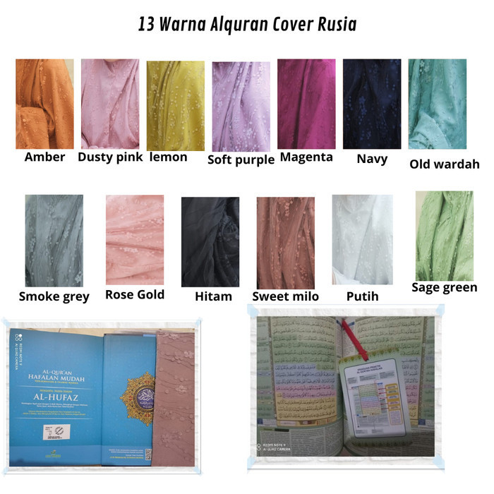 Ready Alquran Cover Dalanova/Mukena Dalanova