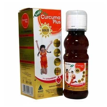 Curcuma Plus Gold Strawberry 100 ML
