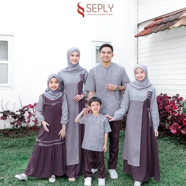 Sarimbit Seply Eksis 224 Pansy Plum Terbaik
