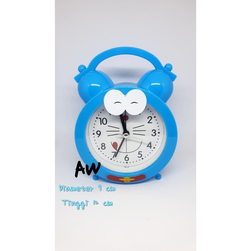 JAM WEKER ALARM 7017 DORAEMON | JAM MEJA