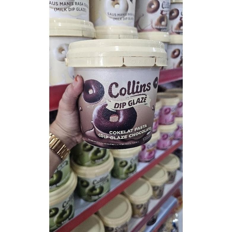 

Diskon Collins Glaze 1Kg/ Collins Deep Glaze/ Toping Donat/ Collins/ Collin Glaze/ Donat/ Topping Cod