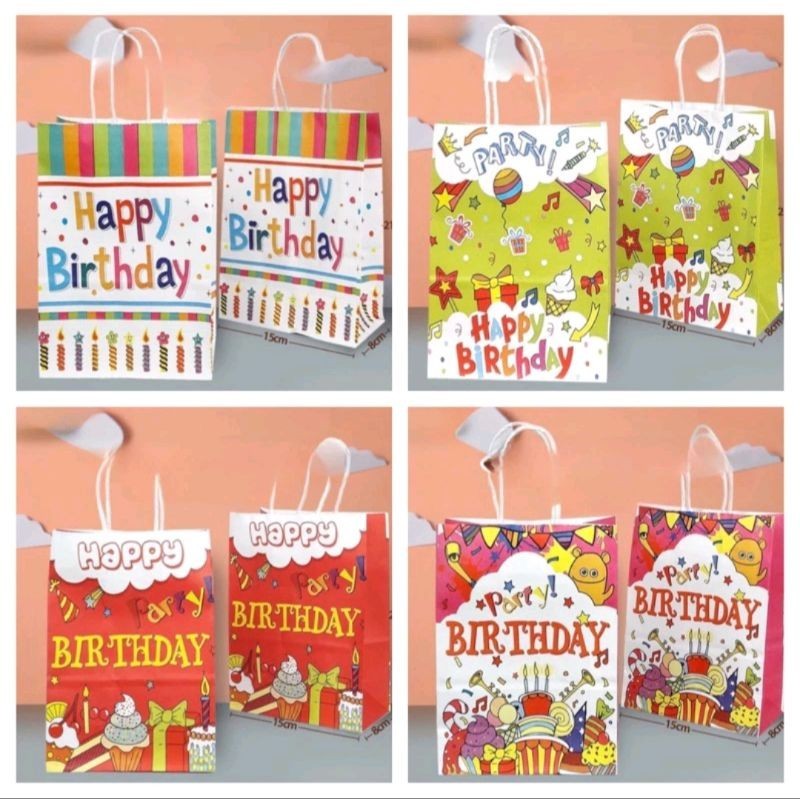 

PAPER BAG KECIL HAPPY BIRTHDAY