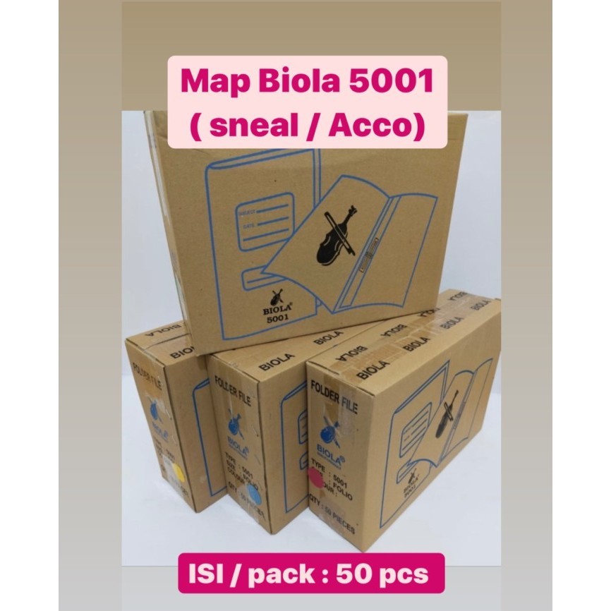 

Map Biola 5001 (1 Karton) Snel / Acco