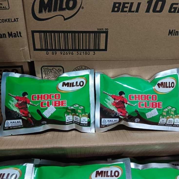 

Diskon Milo / Millo Cube Lokal 1 Pack (Isi 50 Cube) Stok Terbatas