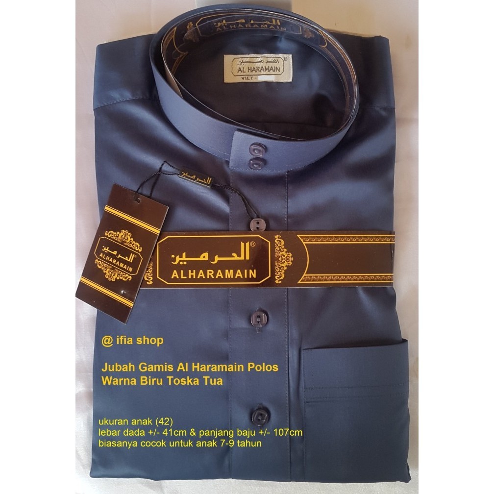 promo JUBAH GAMIS ARAB IMPOR AL HARAMAIN UKURAN 42 (ANAK-REMAJA)