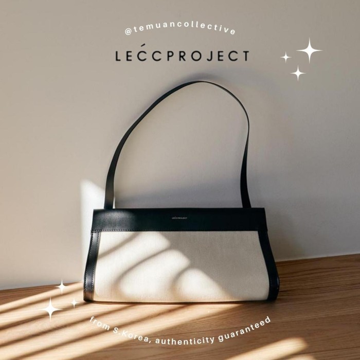 Lecc Project Log Top Bag S - Canvas Combi Leather Small Shoulder