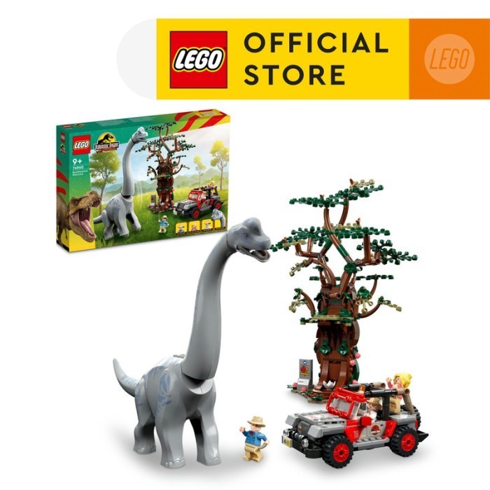 LEGO Jurassic World 76960 Brachiosaurus Discovery Building Toy Set