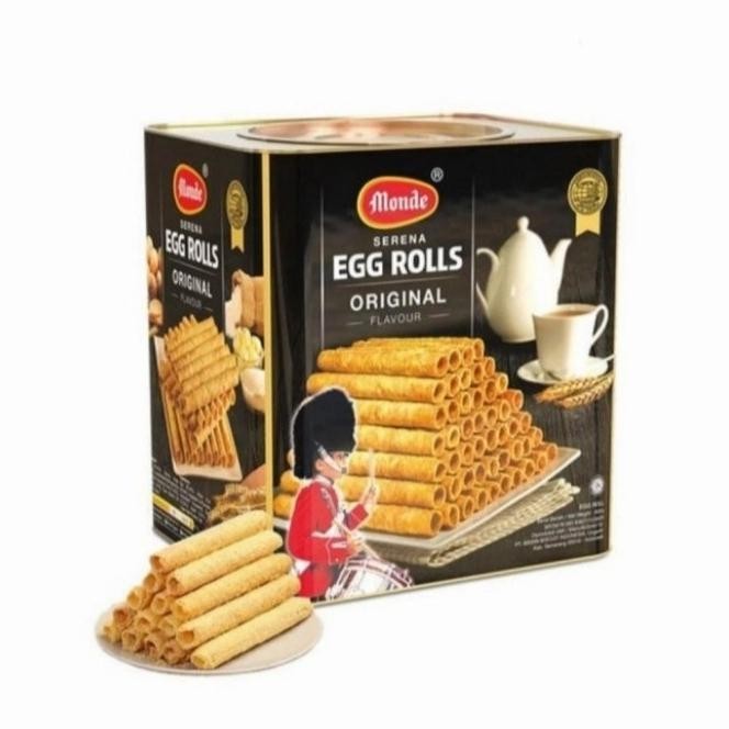 

Monde Serena Egg Roll 300 gr / Cookies Kaleng