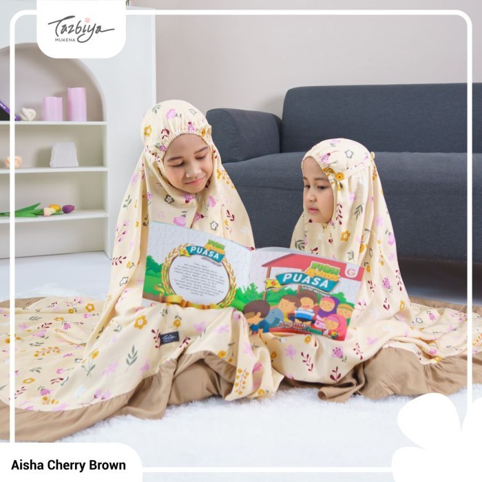 promo MUKENA ANAK TAZBIYA AISHA SERIES