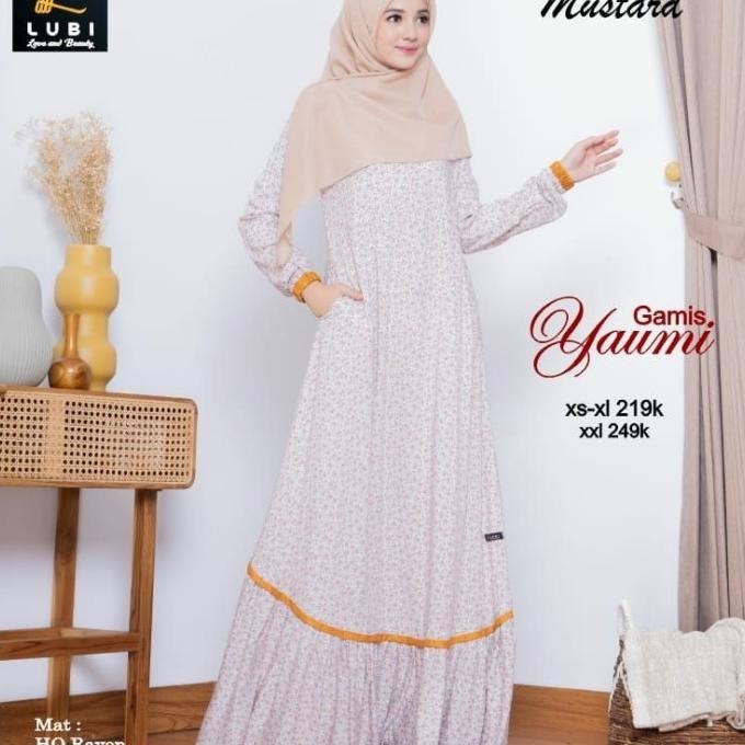 Best Seller Gamis Lubi Yaumi Stok Terbatas
