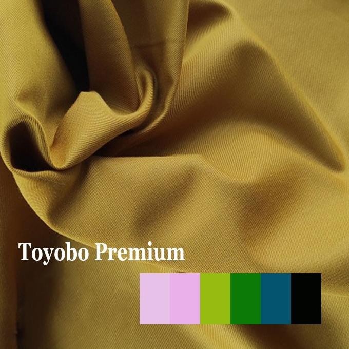 

Big Sale Kain Katun Premium Toyobo (Per 0,5 Meter) Berkualitas