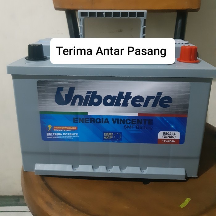 Aki Mobil 58024 80 Ah 12 V Mercy Innova Reborn Diesel Din 80