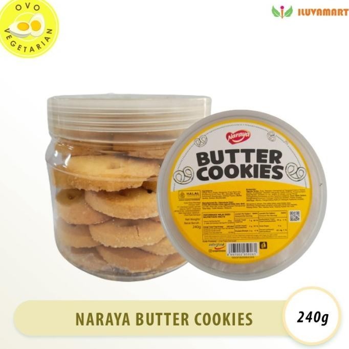 

Naraya Cookies Jar 220gr Cookies Dalam Toples Kue Kering Vegetarian