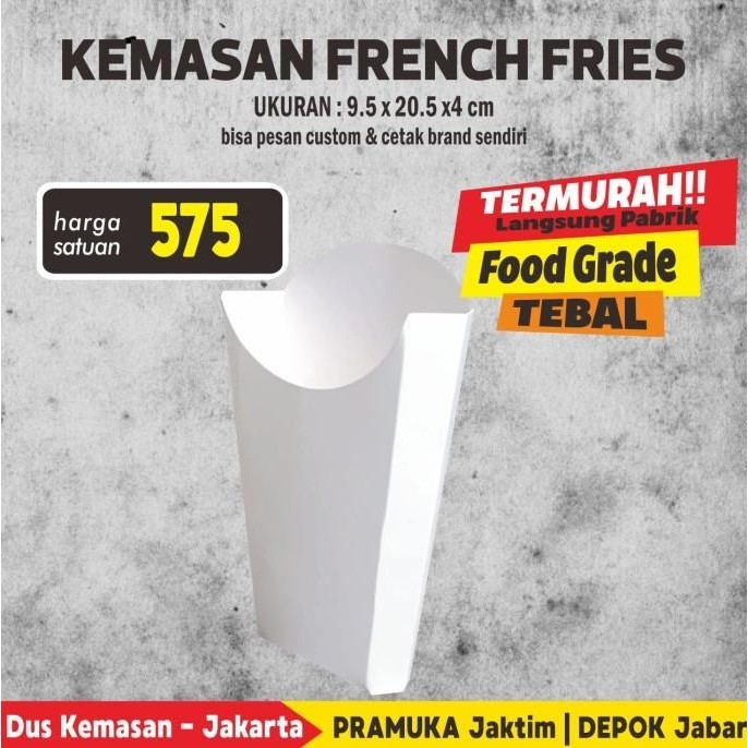 

Buruan beli] Box French Fries Tempat Goreng Kentang