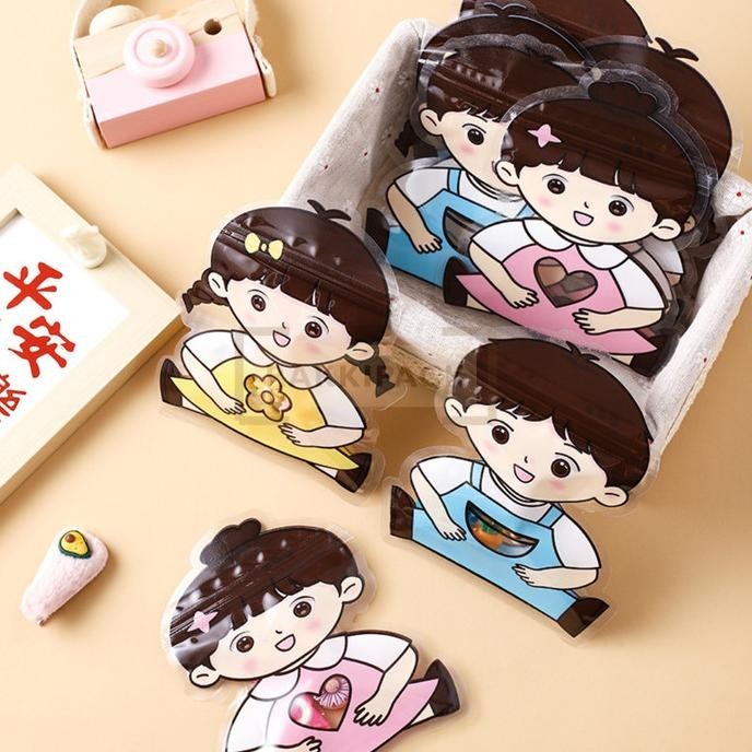 

((((()paling dicari] plastik ziplock katun anak bungkus permen souvenir hampers ultah anak