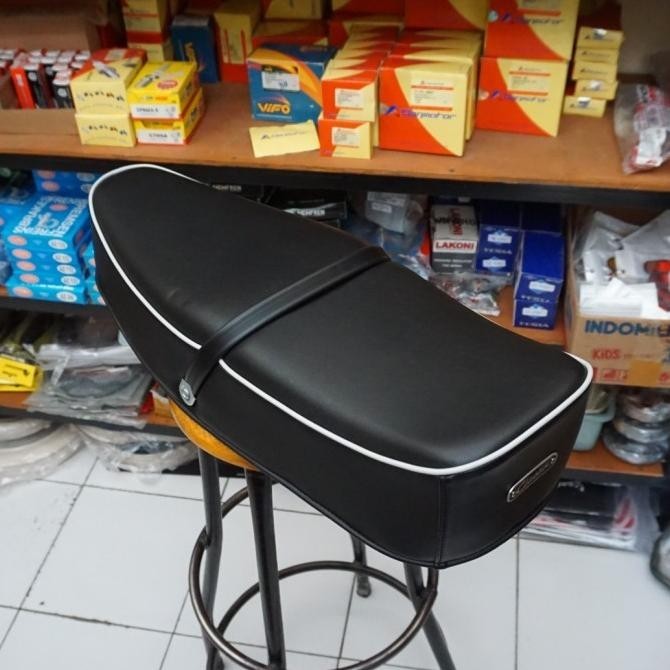 """] Jok Vespa Super Sprint Vbb Original Nisa Comfort SIP Germany Black