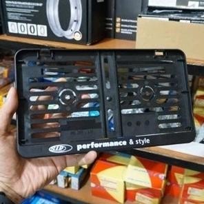 $$$$] Tatakan Dudukan Plat Nomor Belakang Original SIP Black Vespa Px Excel