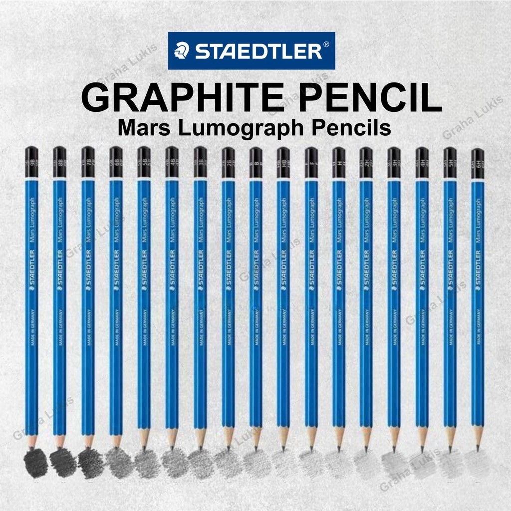 

Staedtler Mars Lumograph Pencils - Pencil Graphite