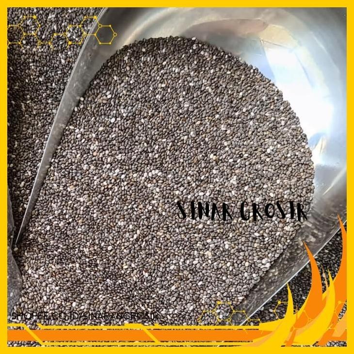 

ORGANIC BLACK CHIA SEED 1KG - CHIA SEEDS PREMIUM SUPER A