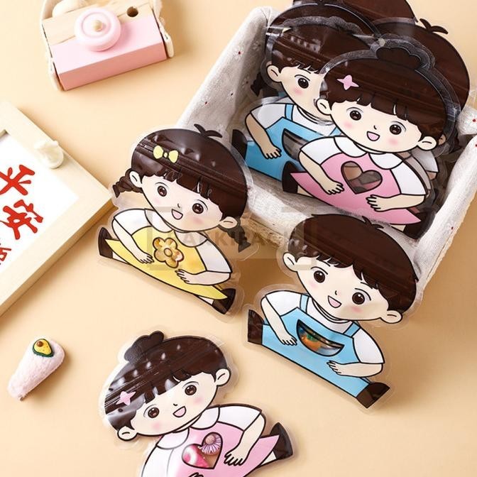 

((((()paling dicari] plastik ziplock katun anak bungkus permen souvenir hampers ultah anak