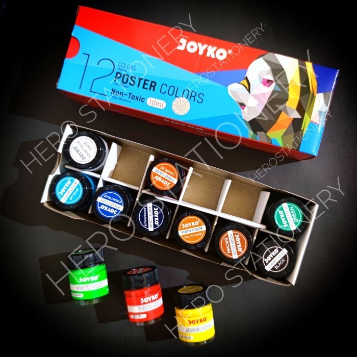 Cat Poster Titi Set 12 Warna 10Ml