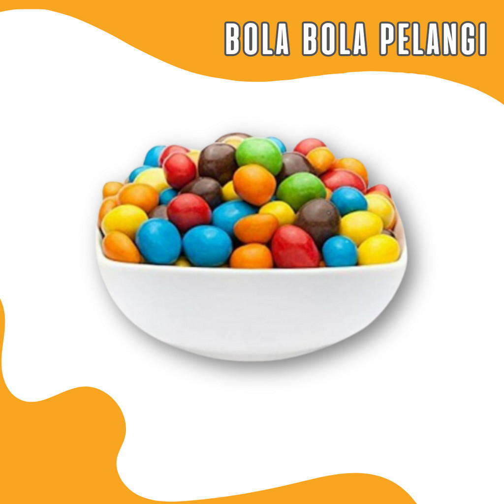 

Bola Bola Pelangi Snack 1 KG - Liza's Cookies