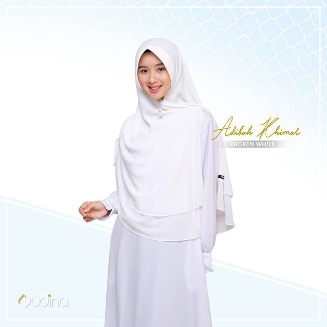 NEW PREMIUM DAILY HIJAB Adibah Khimar ORI Audina Hijab/Jilbab Audina/Jilbab Serut Samping by Audina